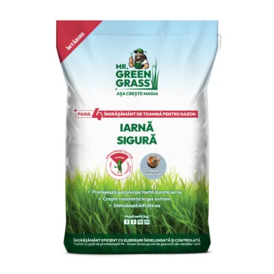 Îngrășământ de toamnă pentru gazon – Iarnă sigură – Mr. Green Grass®