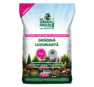 Îngrășământ pentru plante cu acțiune îndelungată – Grădină luxuriantă – Mr. Green Grass®