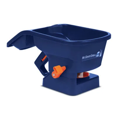 Mașină manuală de împrăștiat pentru îngrășământ și gazon